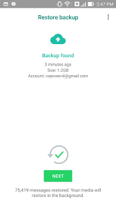 How To Restore Whatsapp